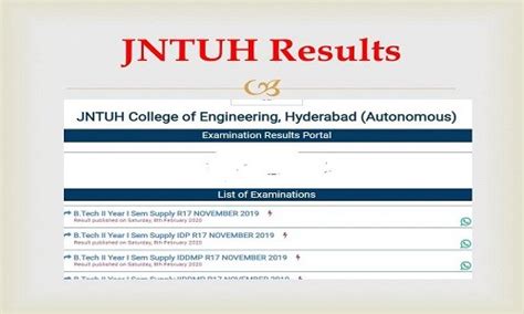 jntuhceh results|jntuh results today.